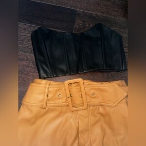 F21 Bustier & Mini Skirt bundle